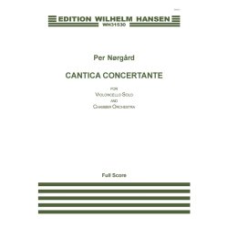 Per Nrgrd: Cantica Concertante (Score)