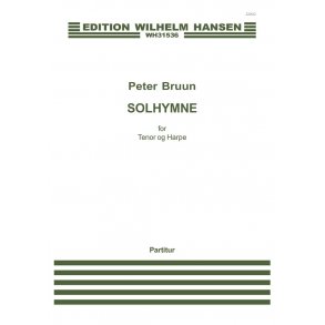 Peter Bruun: Solhymne (Player's score)