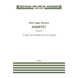 Niels Viggo Bentzon: Quartet, Opus 26 (Score)
