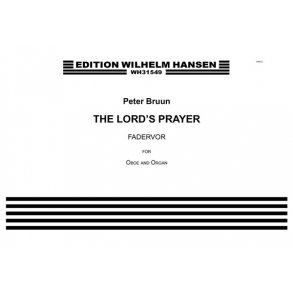 Peter Bruun: The Lord's Prayer (Player's score)