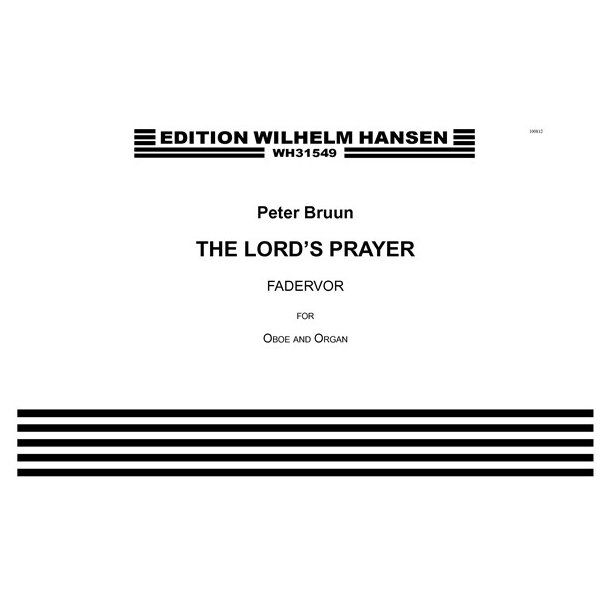 Peter Bruun: The Lord's Prayer (Player's score)