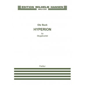 Ole Buck: Hyperion (Score)