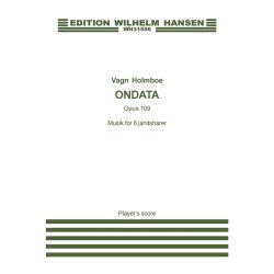 Vagn Holmboe: Ondata OP. 109 (Player's score)
