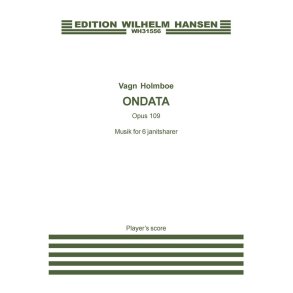 Vagn Holmboe: Ondata OP. 109 (Player's score)