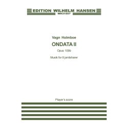 Vagn Holmboe: Ondata II OP. 109B (Player's score)