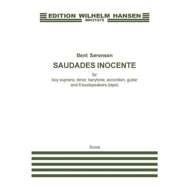 BENT SRENSEN SAUDADES INOCENTE SC