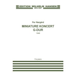 Per Nrgrd: Miniature Koncert G-Dur (piano)