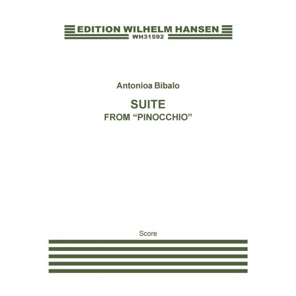 Antonio Bibalo: Suite From "Pinnochio" Score