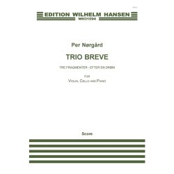 Per Nrgrd: Trio Breve (Score and parts)