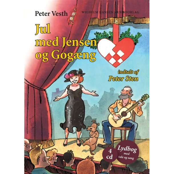 Jul med Jensen og Gogng (bog med cd)
