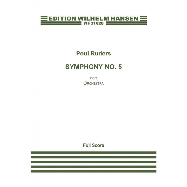 POUL RUDERS SYMPHONY NO.5 SC