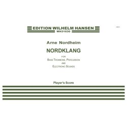 Arne Nordheim: Nordklang (player's score)