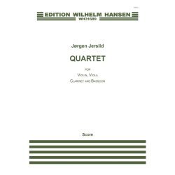 J&oslash;rgen Jersild: Quartet (Score)