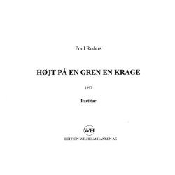 POUL RUDERS HJT P EN GREN EN KRAGE SC