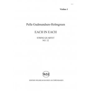 Pelle Gudmundsen-Holmgreen: String Quartet No. 12 