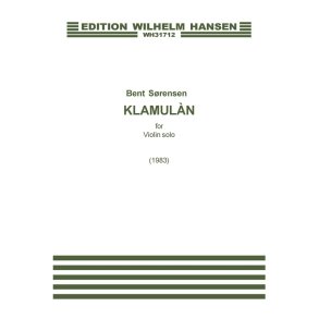 BENT SRENSEN KLAMULN VLN