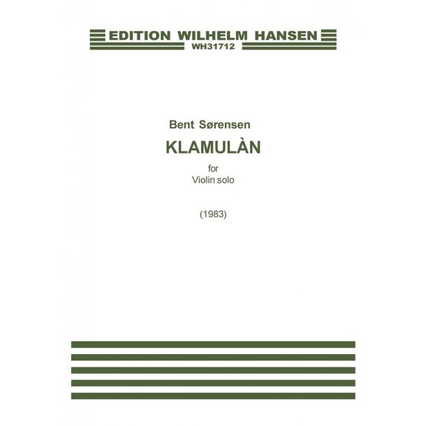 BENT SRENSEN KLAMULN VLN