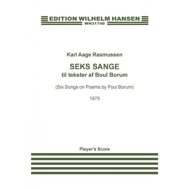 Rasmussen Seks Sange Plsc