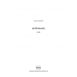 Anders Nordentoft: Aftensang