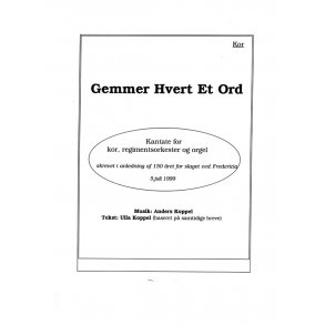 Koppel Gemmer Hvert Et Ord Cs