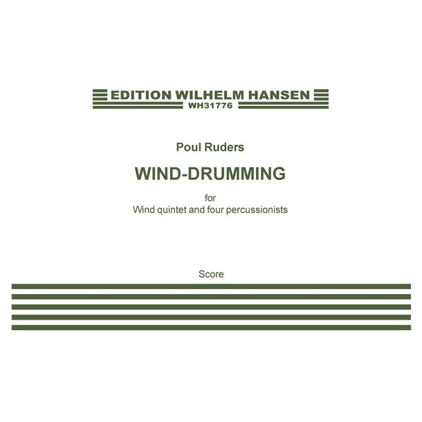 Poul Ruders: Wind-Drumming (Score)
