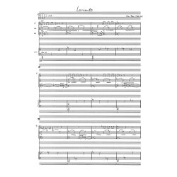 Steen Pade: Lamento For Piano Quartet (Score)