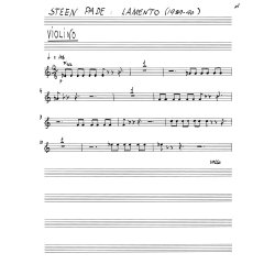 Steen Pade: Lamento For Piano Quartet (Parts)