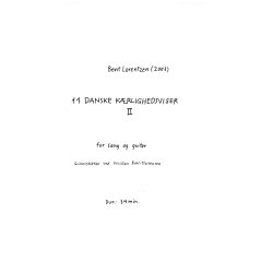 Bent Lorentzen: 11 Danske Krlighedsviser