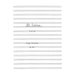 Vagn Holmboe: 84. Salme Op.163