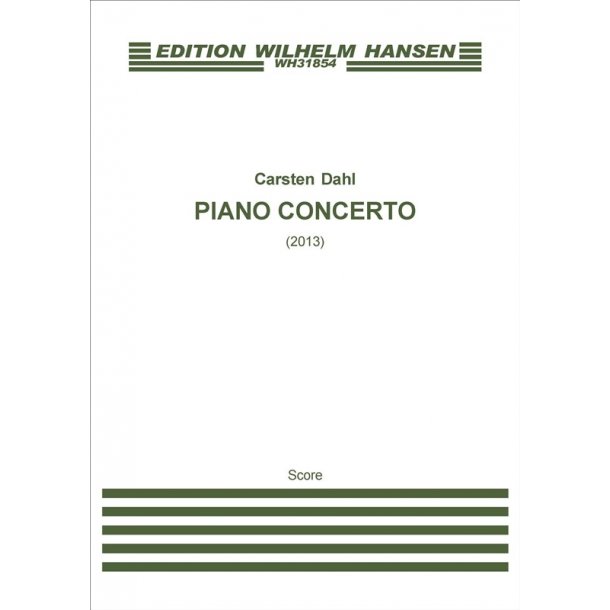 Carsten Dahl: Piano Concerto