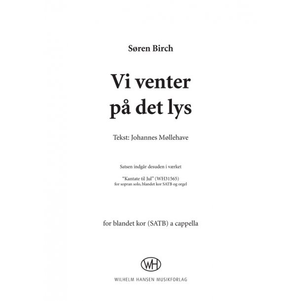 Sren Birch: Vi Venter P Det Lys