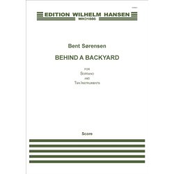 Bent S&oslash;rensen: Behind A Backyard