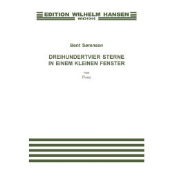 Bent S&oslash;rensen: Dreihundertvier Sterne In Einem Kleinen Fenster