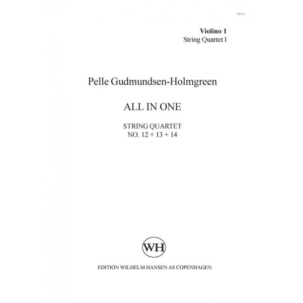 Pelle Gudmundsen-Holmgreen: All In One (Parts)