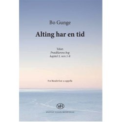 Gunge Alting Har En Tid Satb