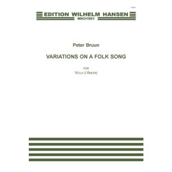 Peter Bruun: Variations On A Folk Song (Viola D'Amore Solo)