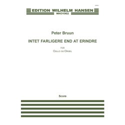 Peter Bruun: Intet Farligere End At Erindre (Score)