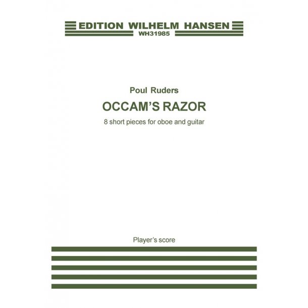 Poul Ruders: Occam?s razor
