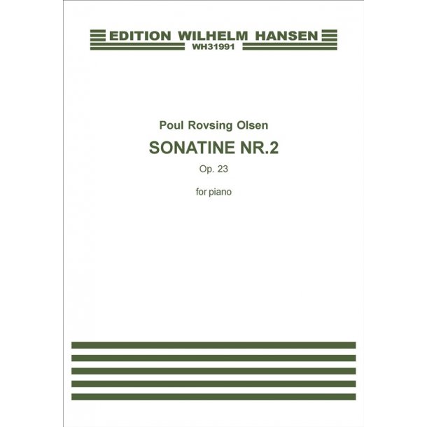 Poul Rovsing Olsen: Sonatine Nr.2 Op.23 (Piano)