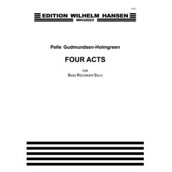 Pelle Gudmundsen-Holmgreen: Four Acts
