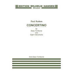 Poul Ruders: Concertino (Part) Bass Trombone Solo