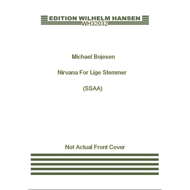 Michael Bojesen: Nirvana (SSAA)