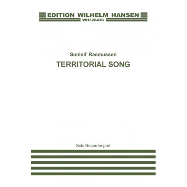 Sunleif Rasmussen: Territorial Songs (Solo Recorder Part)