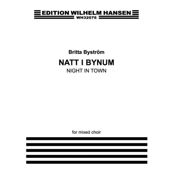 Britta Bystrm : Natt I Bynum