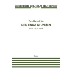 Ture Rangstr&ouml;m: The Only Time (Score)