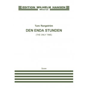 Ture Rangström: The Only Time (Score)