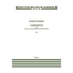 Koppel Concerto For Vln/Sax/Orch Sc