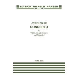 Anders Koppel; Concerto For Violin, Saxophone And Orchestra (Violin Solo)