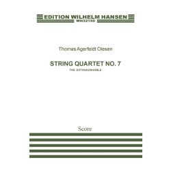 Thomas Agerfeldt Olesen: String Quartet No.7 'The Extinguishable' (Score)