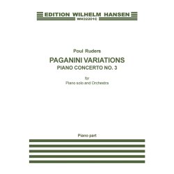 Poul Ruders: Paganini Variations - Piano Concerto No.3 (Piano Solo)